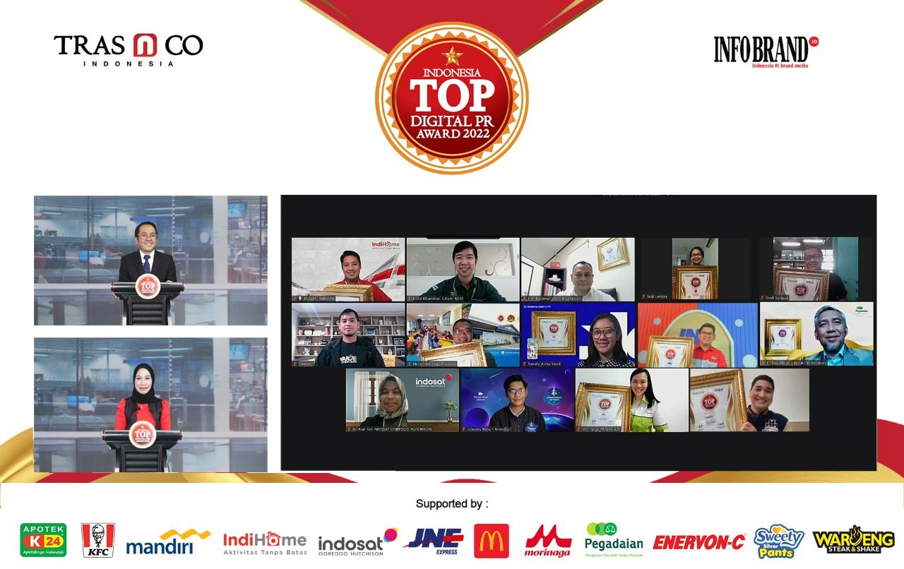 podiumnews.com-Brand Persepsi Terbaik dalam Top Digital Public Relations Award 2022